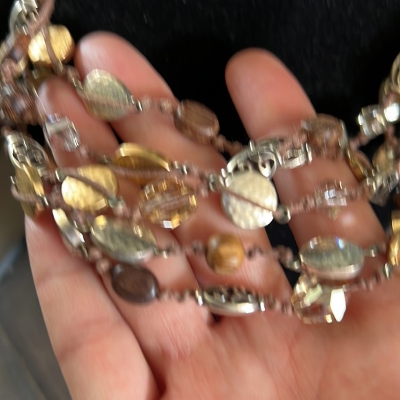 1 hour sale. Brighton, multi-layered necklace; sparkle and shimmer, stunning - Picture 3 of 7